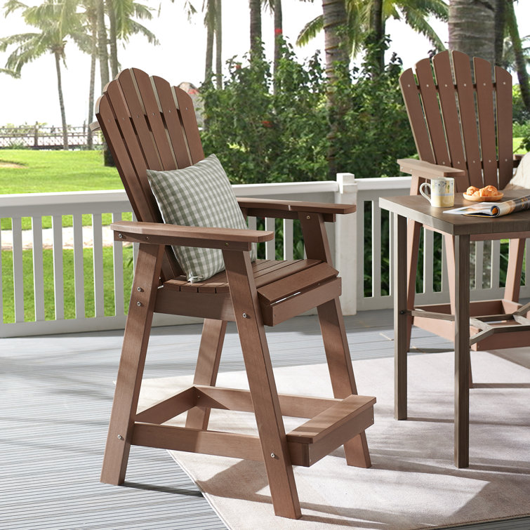 Rosecliff Heights Brixten Poly Lumber Adirondack Chair Wayfair